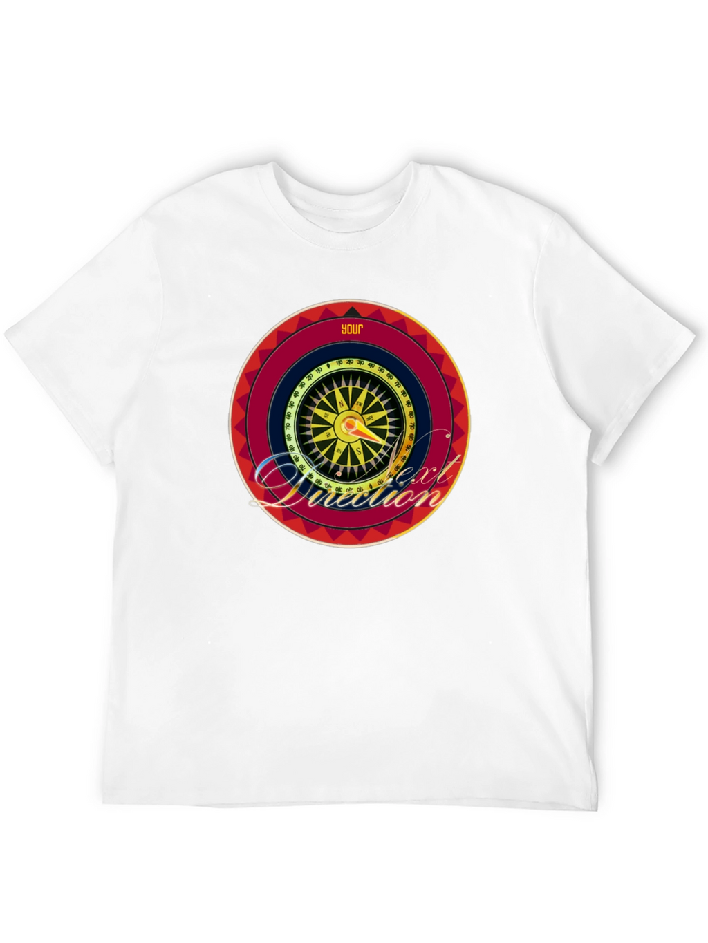 Your Next Direction Compass Graphic T-Shirt