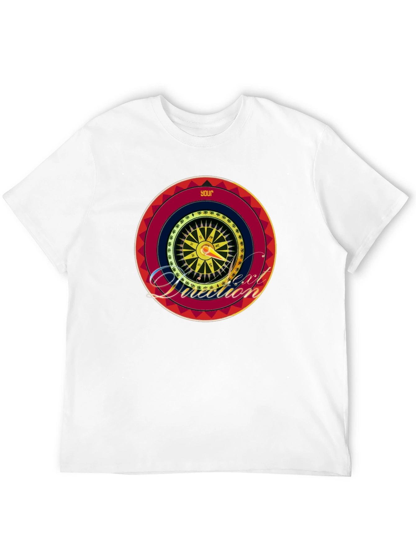 Your Next Direction Compass Graphic T-Shirt