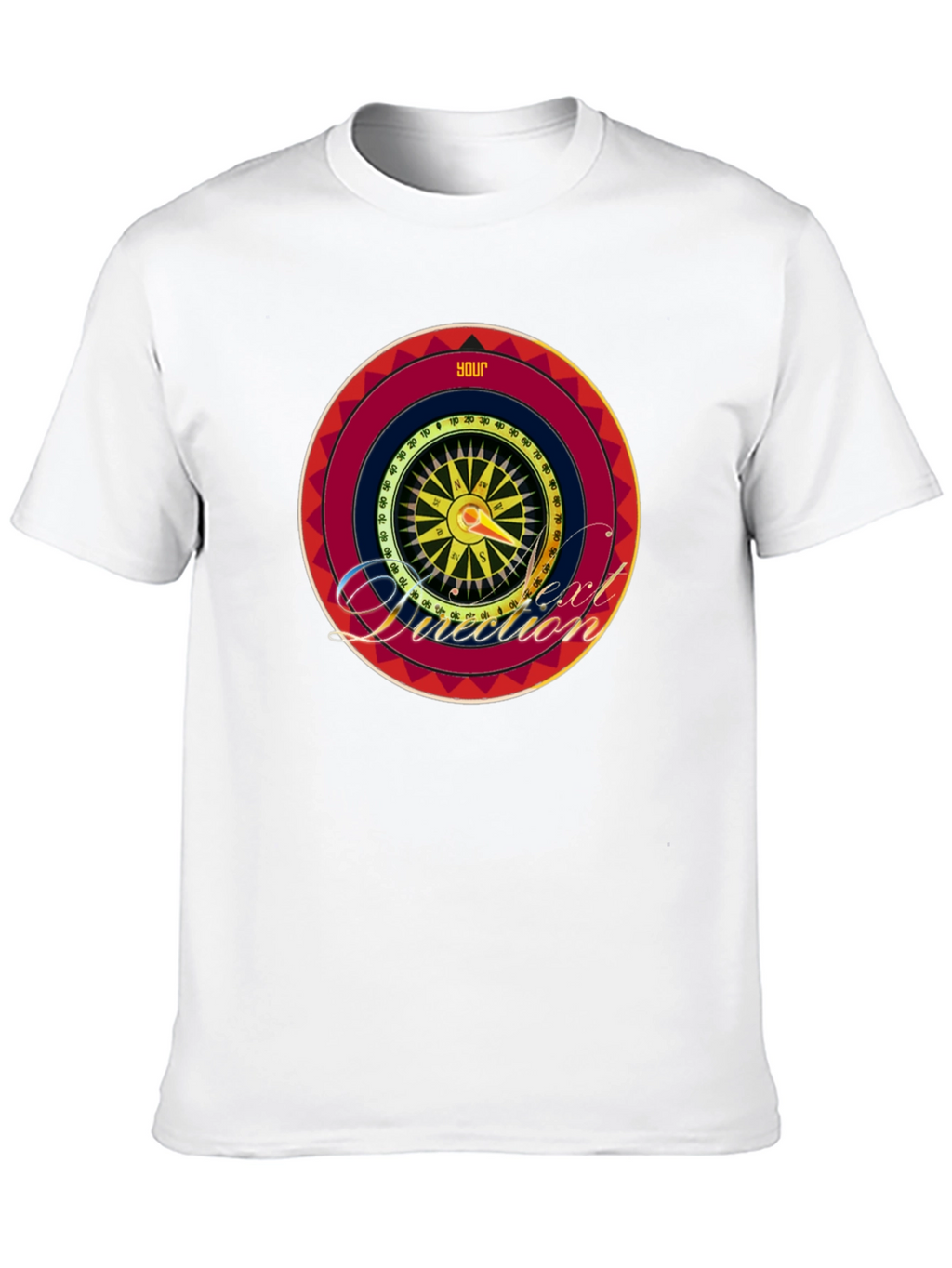 Your Next Direction Compass Graphic T-Shirt