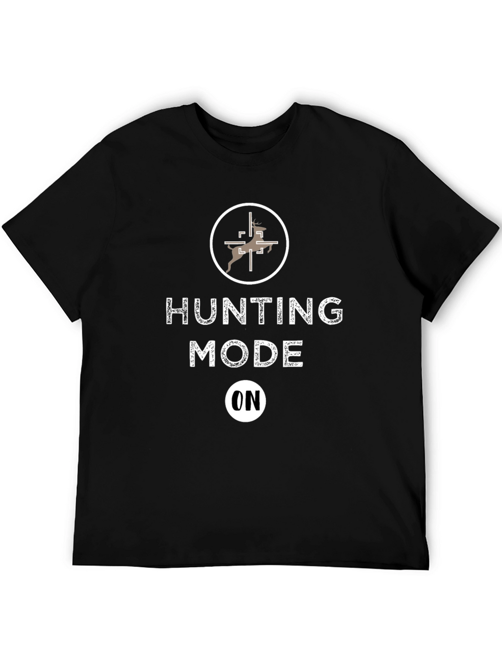 Hunting Mode On Graphic T-Shirt for Men