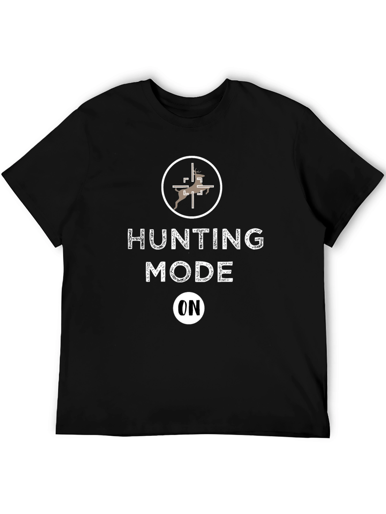 Hunting Mode On Graphic T-Shirt for Men
