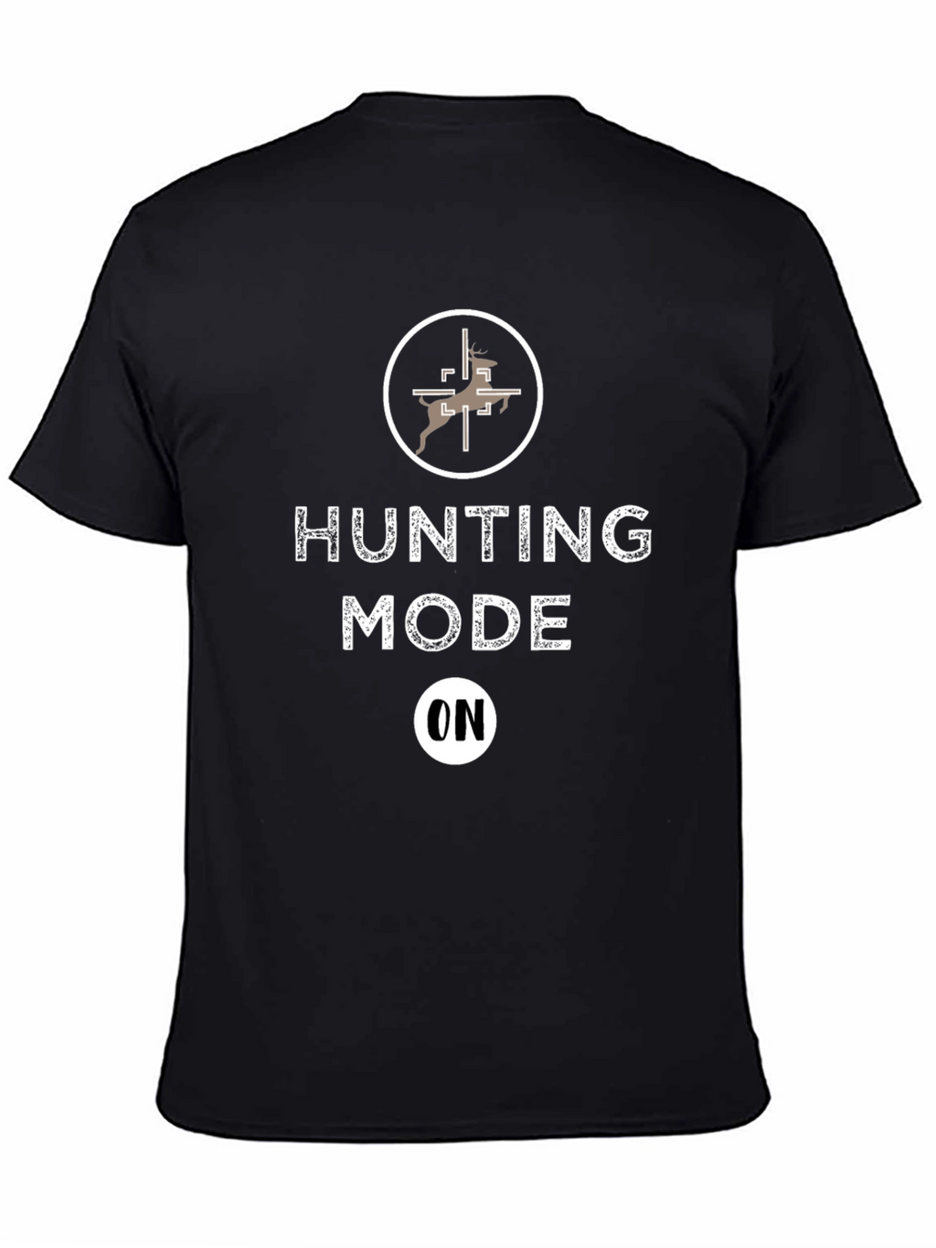 Hunting Mode On Graphic T-Shirt for Men