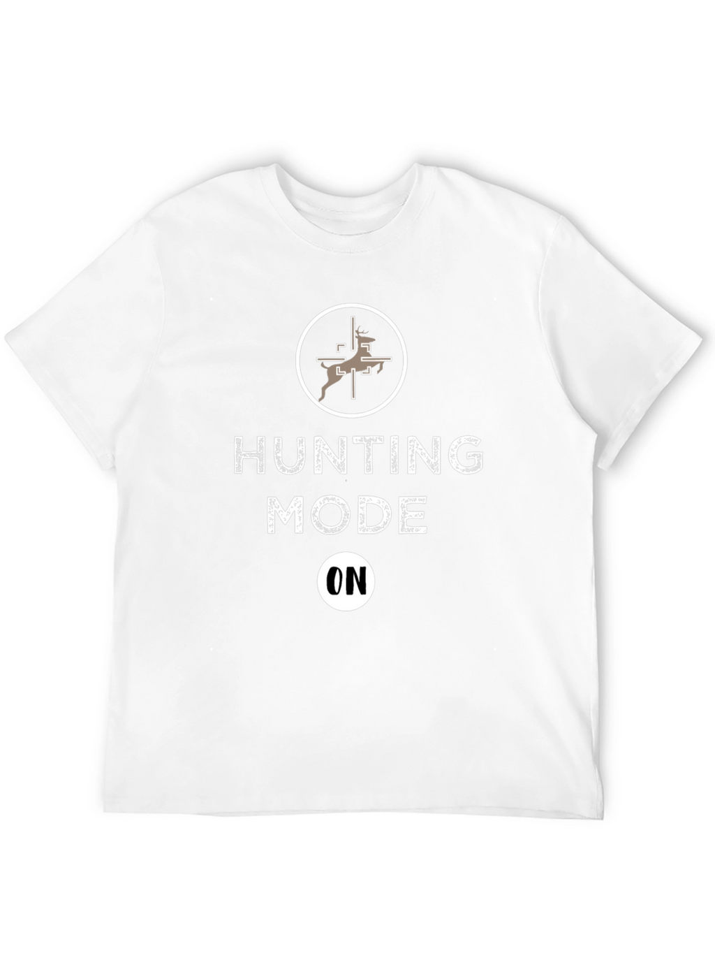 Hunting Mode On Graphic T-Shirt for Men
