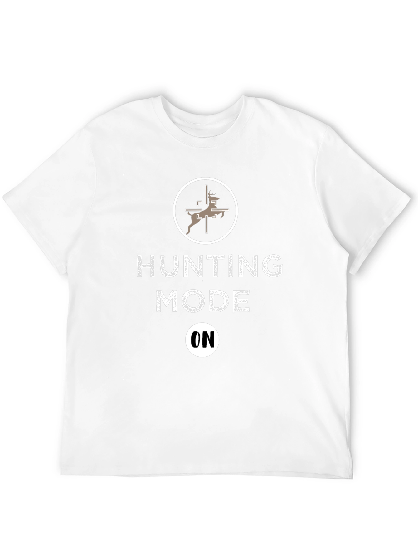 Hunting Mode On Graphic T-Shirt for Men