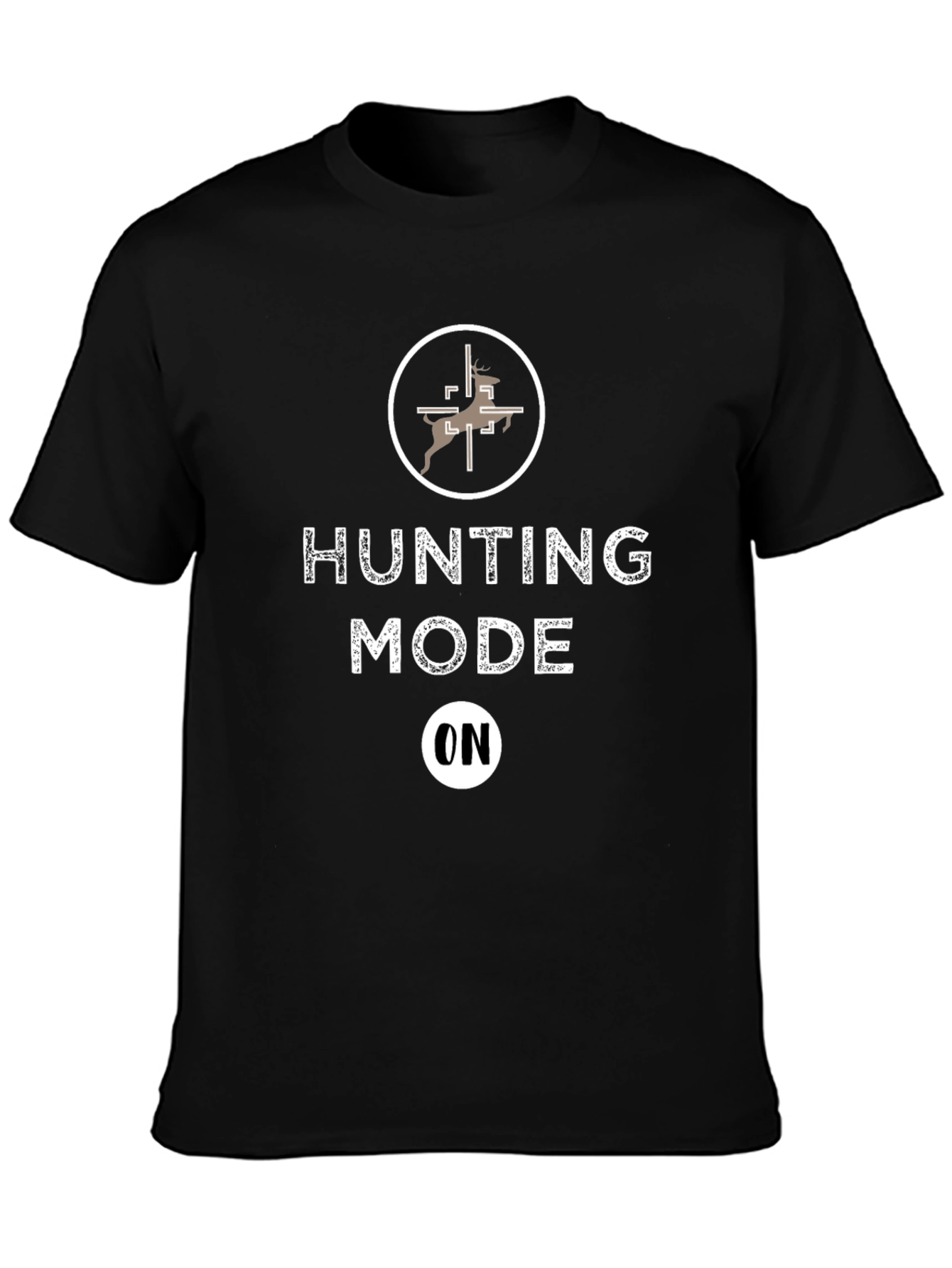 Hunting Mode On Graphic T-Shirt for Men