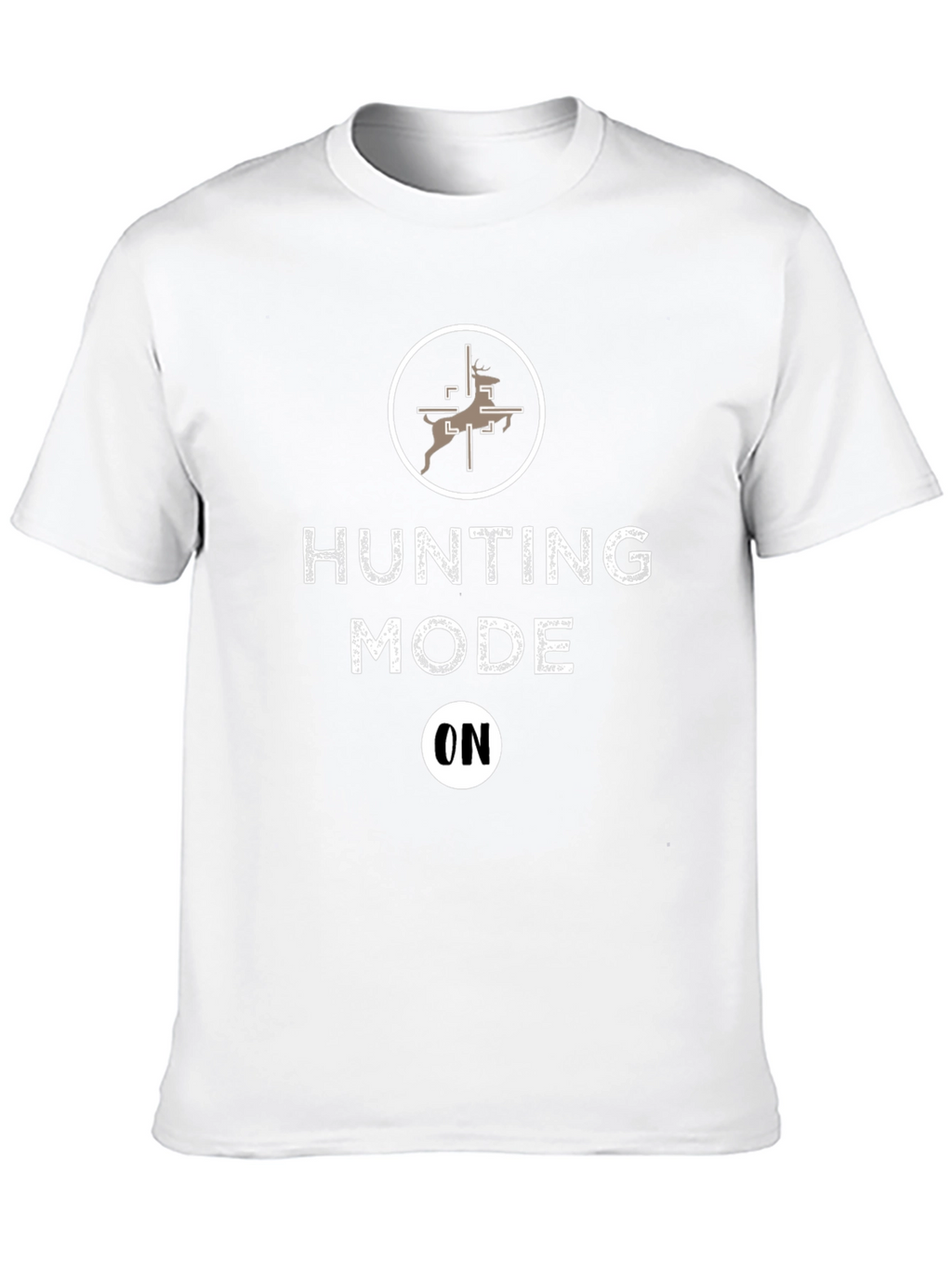 Hunting Mode On Graphic T-Shirt for Men
