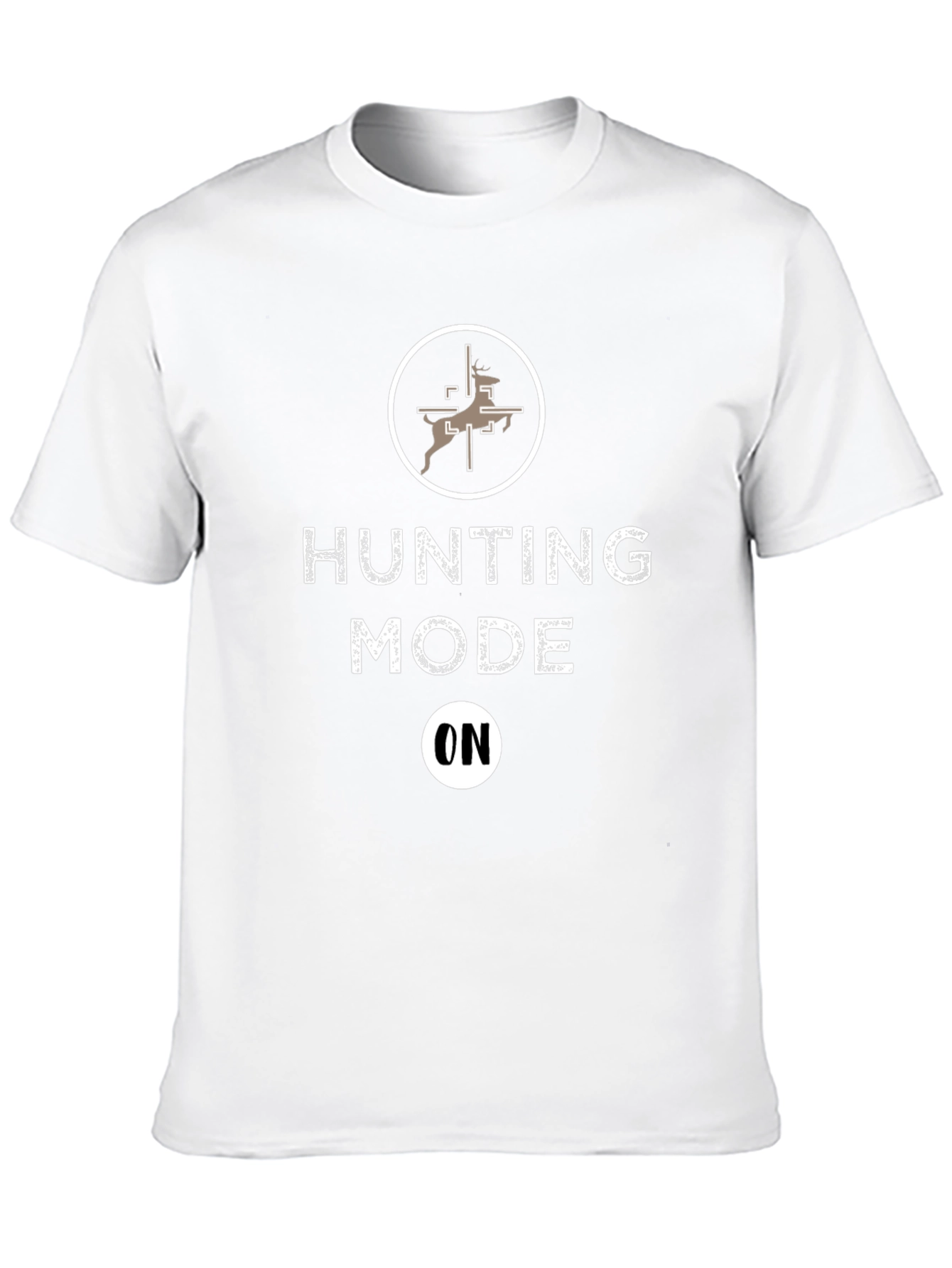 Hunting Mode On Graphic T-Shirt for Men