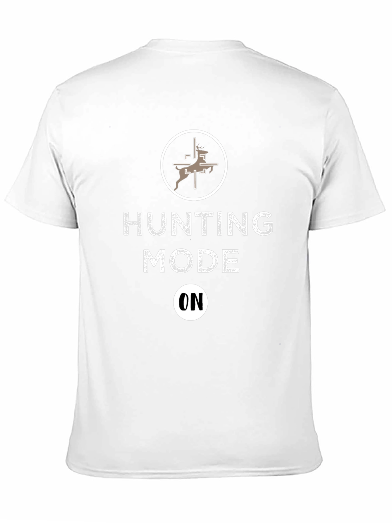 Hunting Mode On Graphic T-Shirt for Men