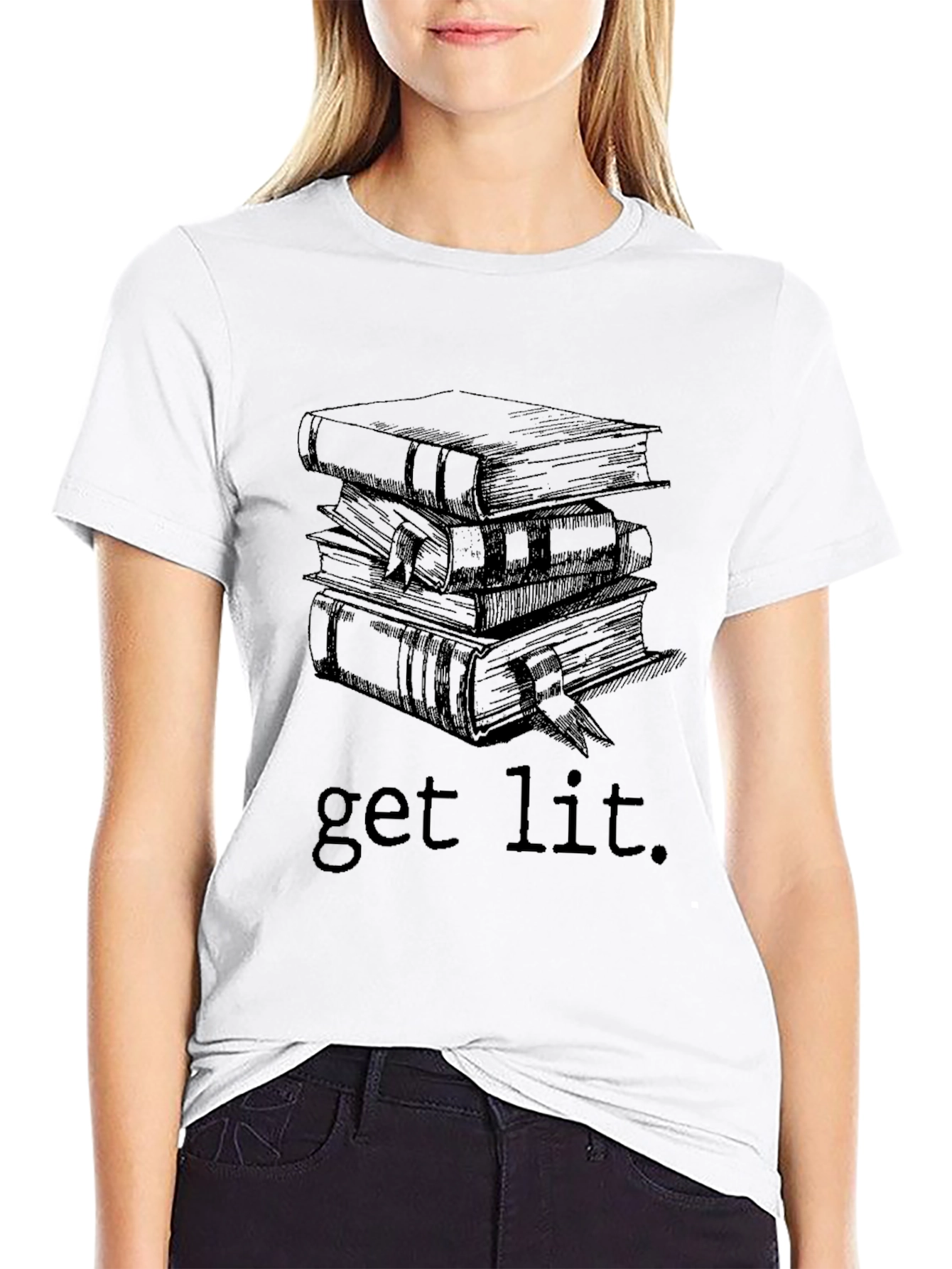 Get Lit Books Graphic Tee