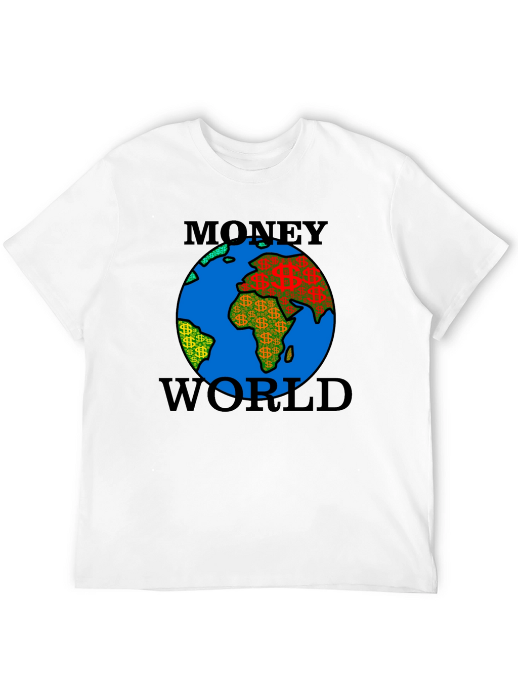 Money World Graphic Tee - Black T-Shirt