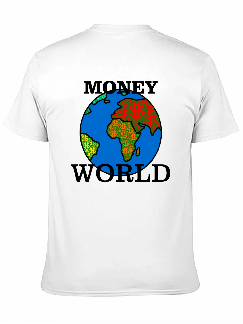 Money World Graphic Tee - Black T-Shirt