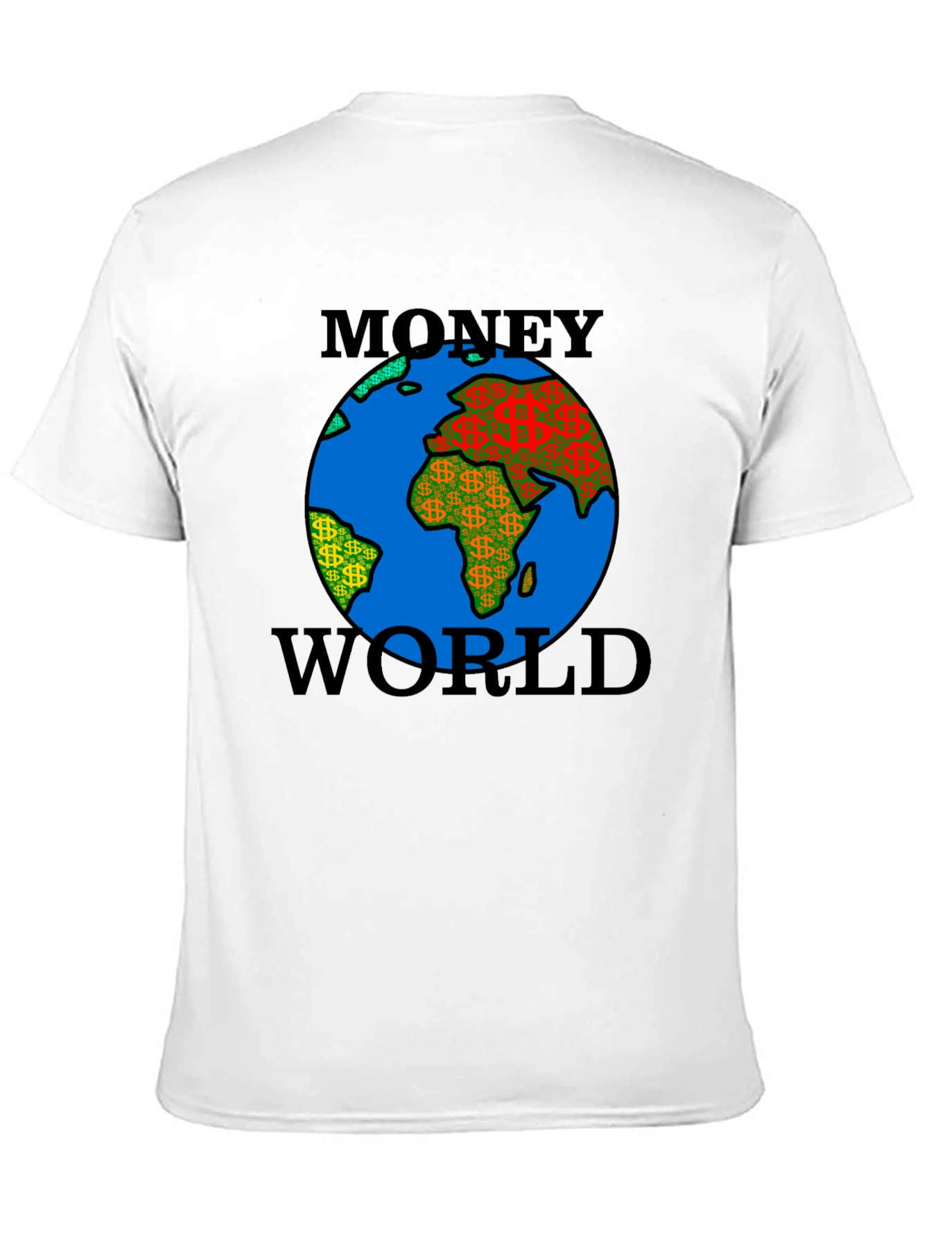 Money World Graphic Tee - Black T-Shirt