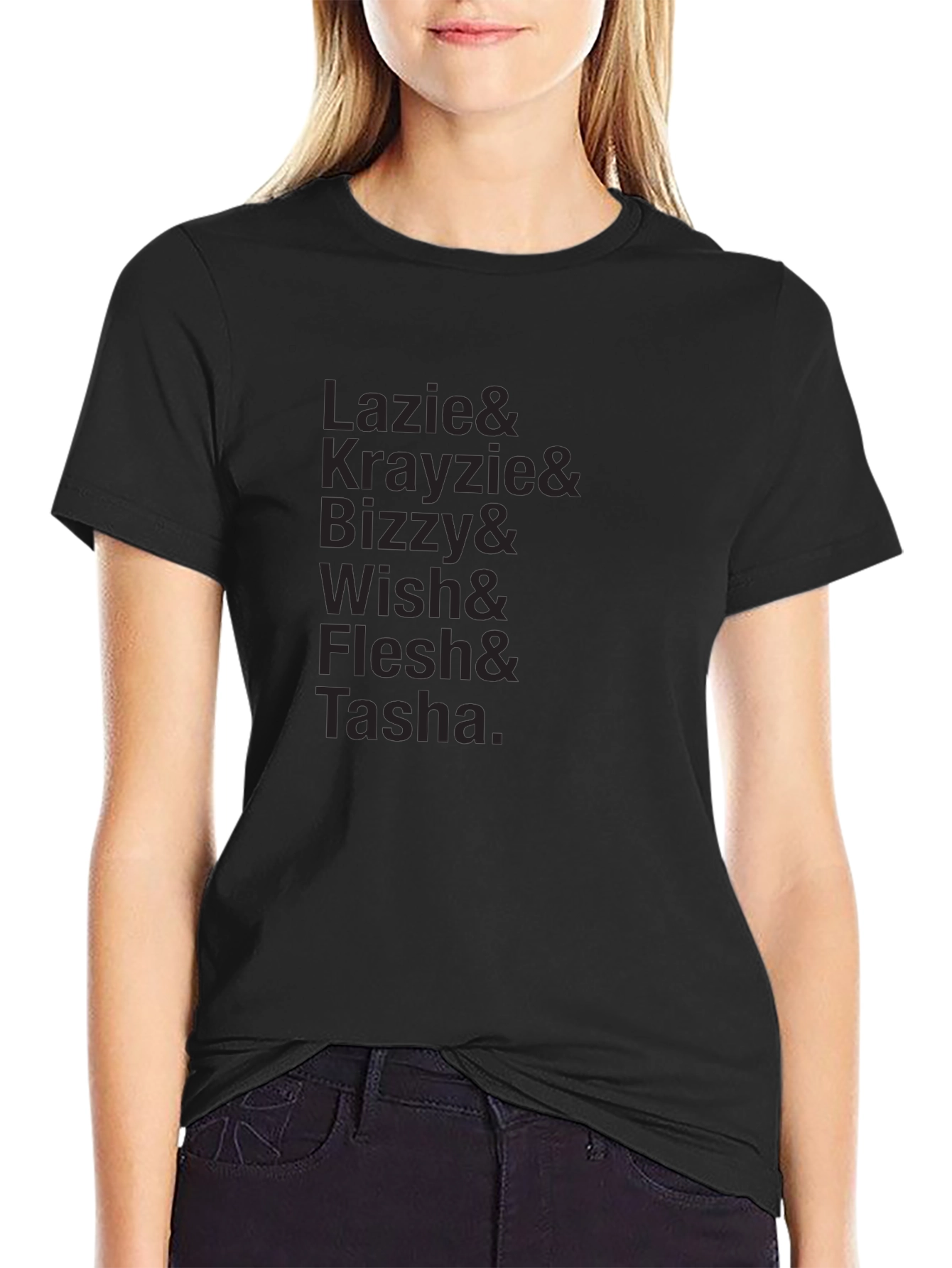 Lazie Krayzie Bizzy Wish Flesh Tasha T-Shirt