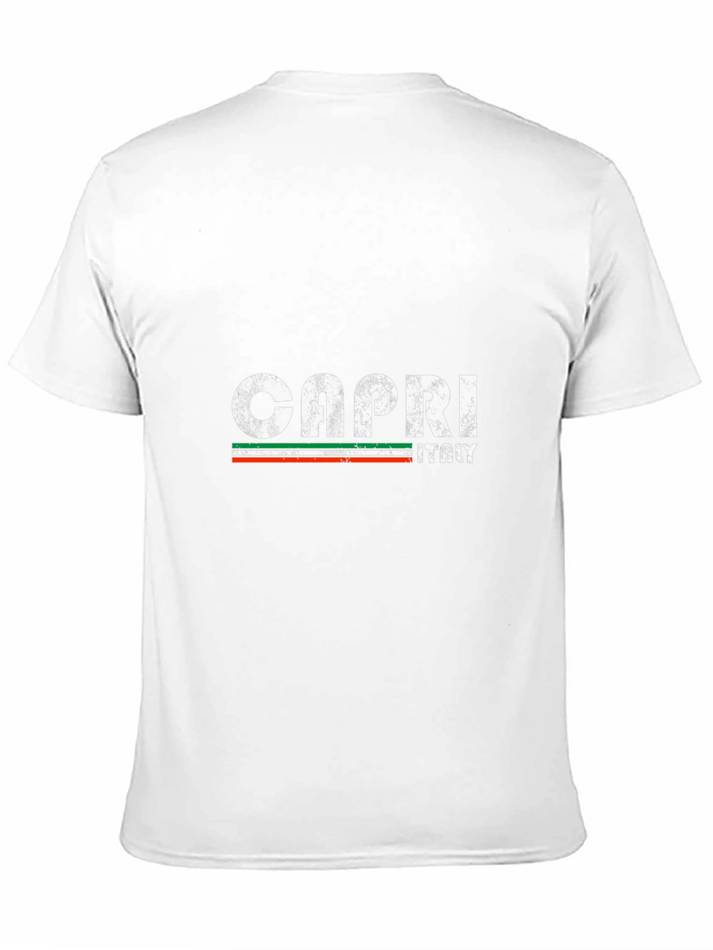 Capri Italy Graphic T-Shirt - Distressed Print