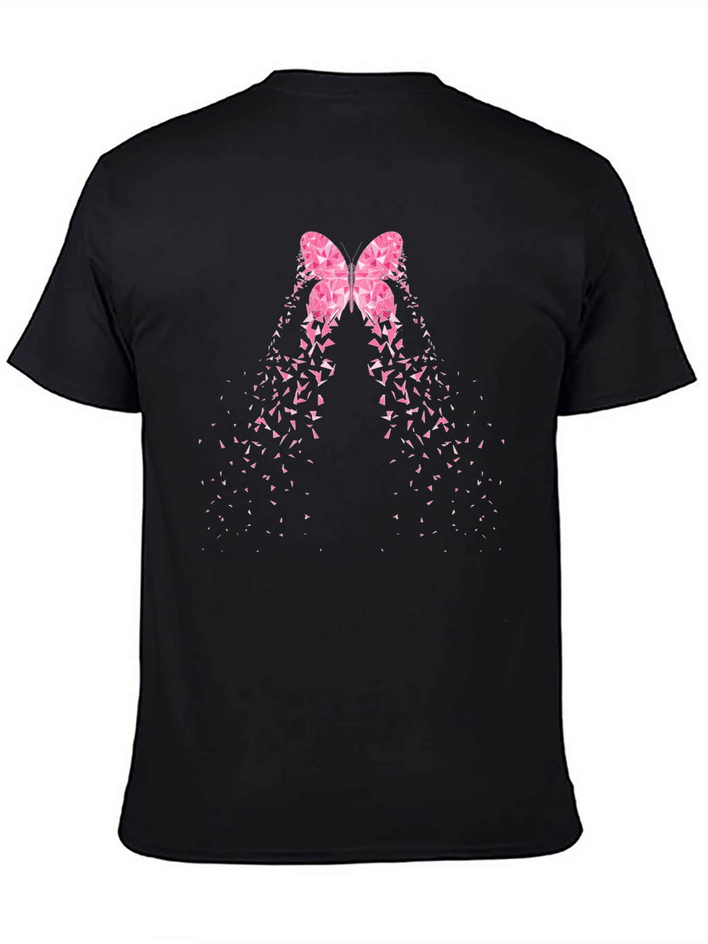 Butterfly Effect Graphic Tee - Trendy Black T-Shirt