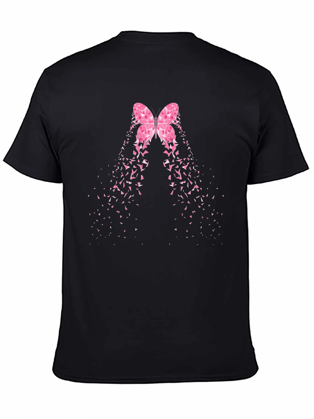 Butterfly Effect Graphic Tee - Trendy Black T-Shirt