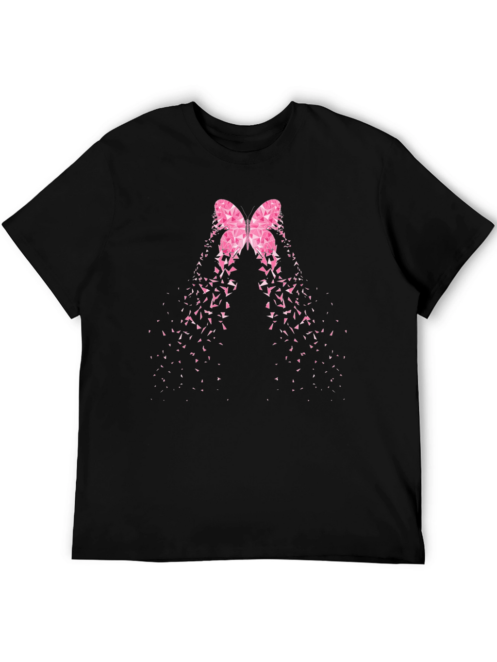 Butterfly Effect Graphic Tee - Trendy Black T-Shirt