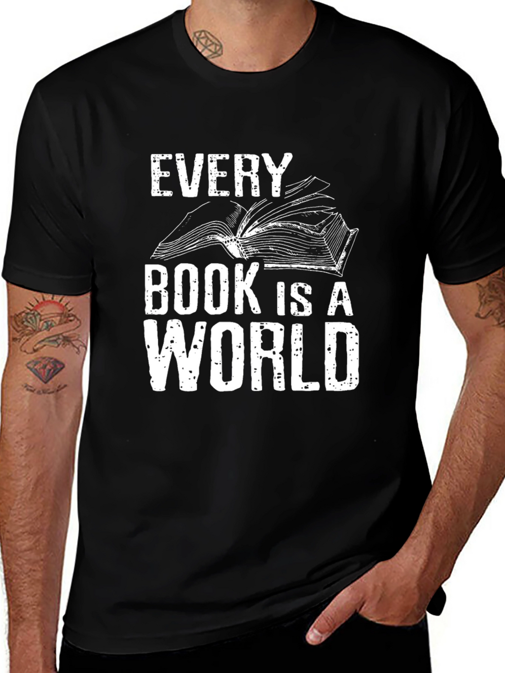 Every Book is a World Graphic Tee