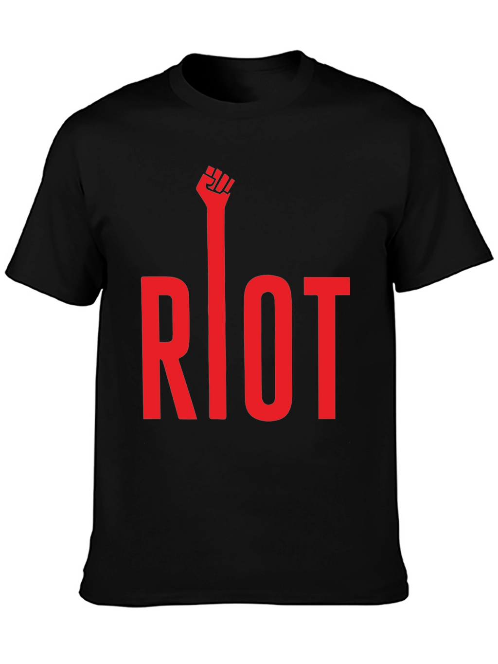 Riot Fist T-Shirt - Bold Statement Tee