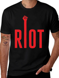Riot Fist T-Shirt - Bold Statement Tee