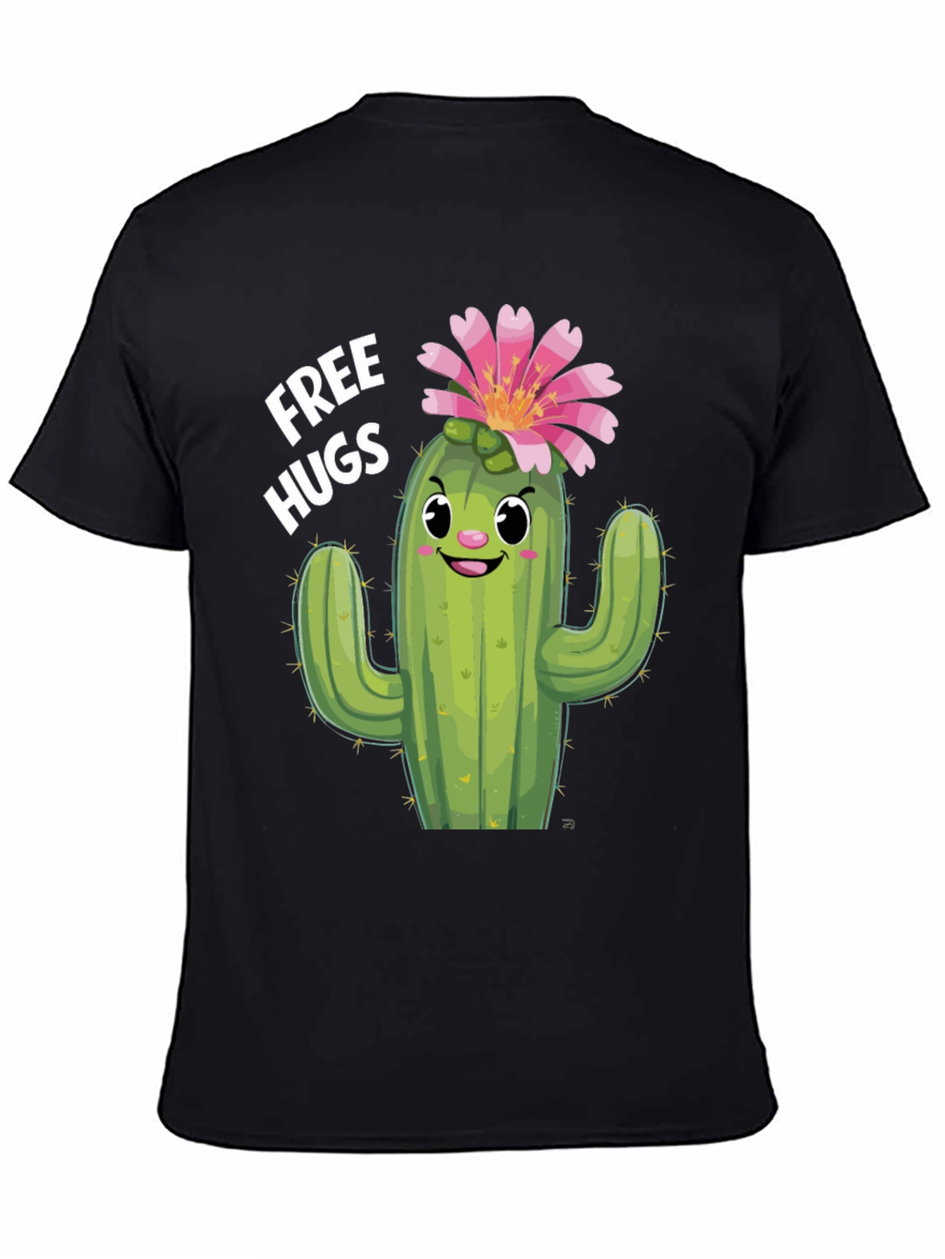 Cactus Hugs T-Shirt - Funny Graphic Tee