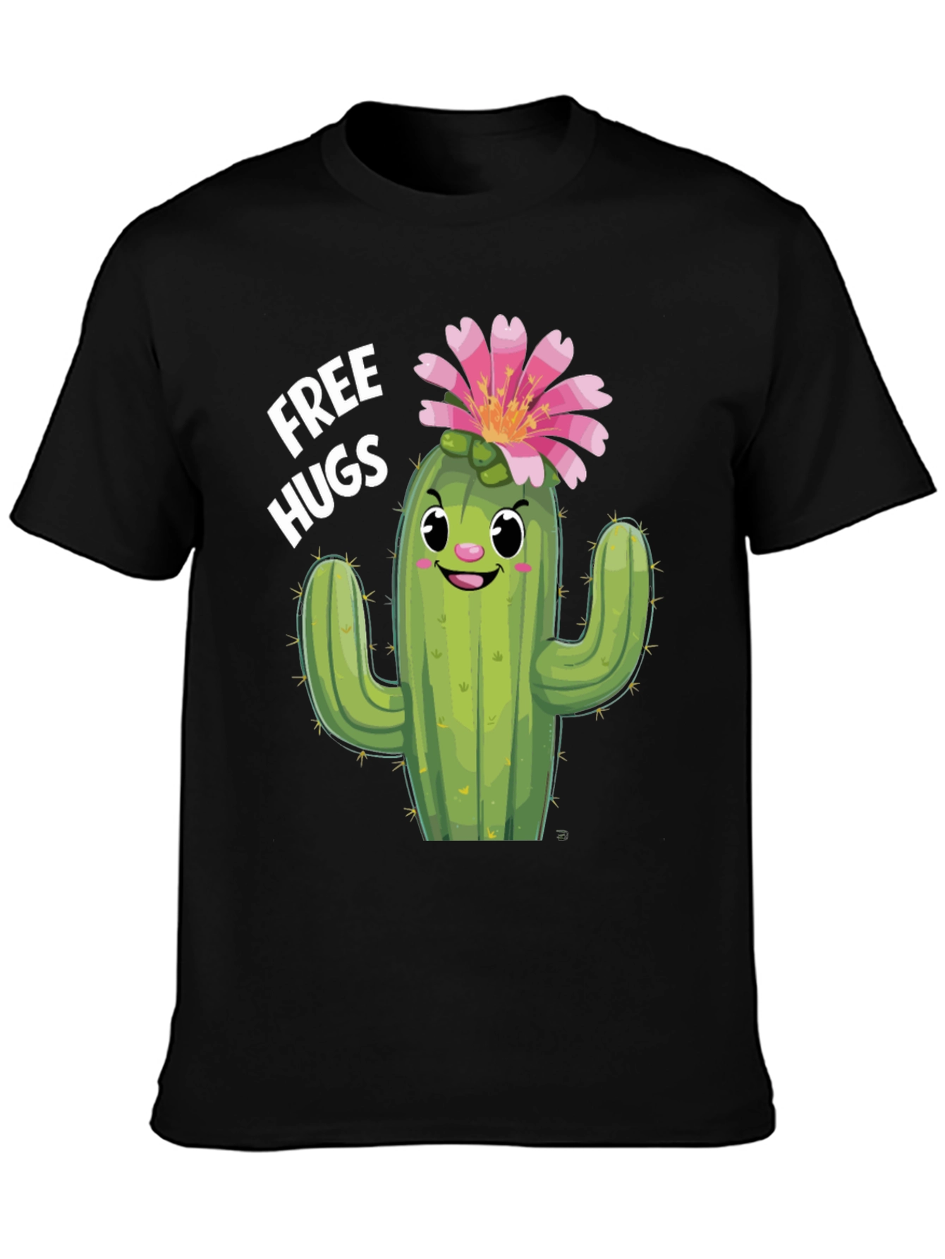 Cactus Hugs T-Shirt - Funny Graphic Tee