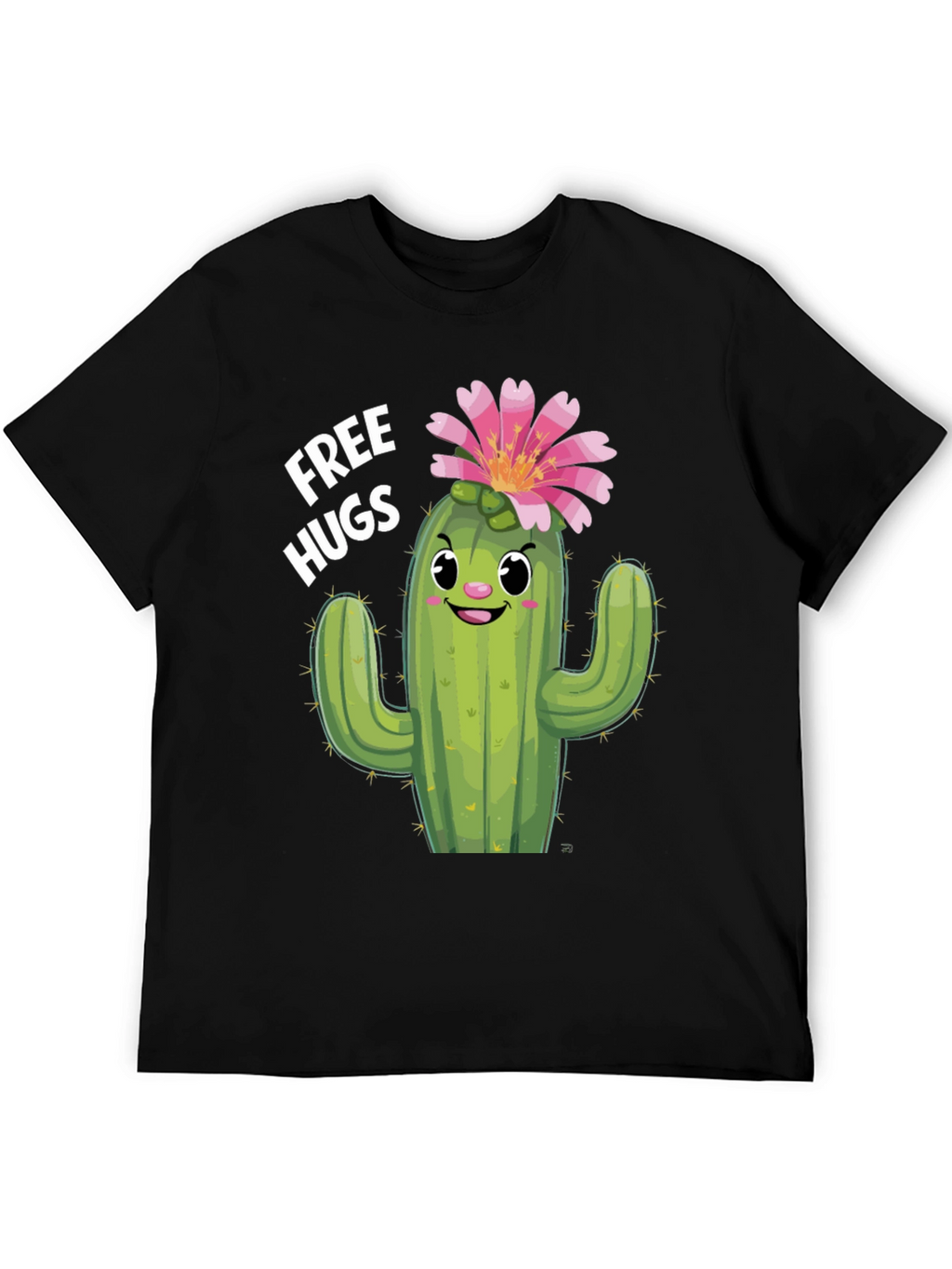 Cactus Hugs T-Shirt - Funny Graphic Tee