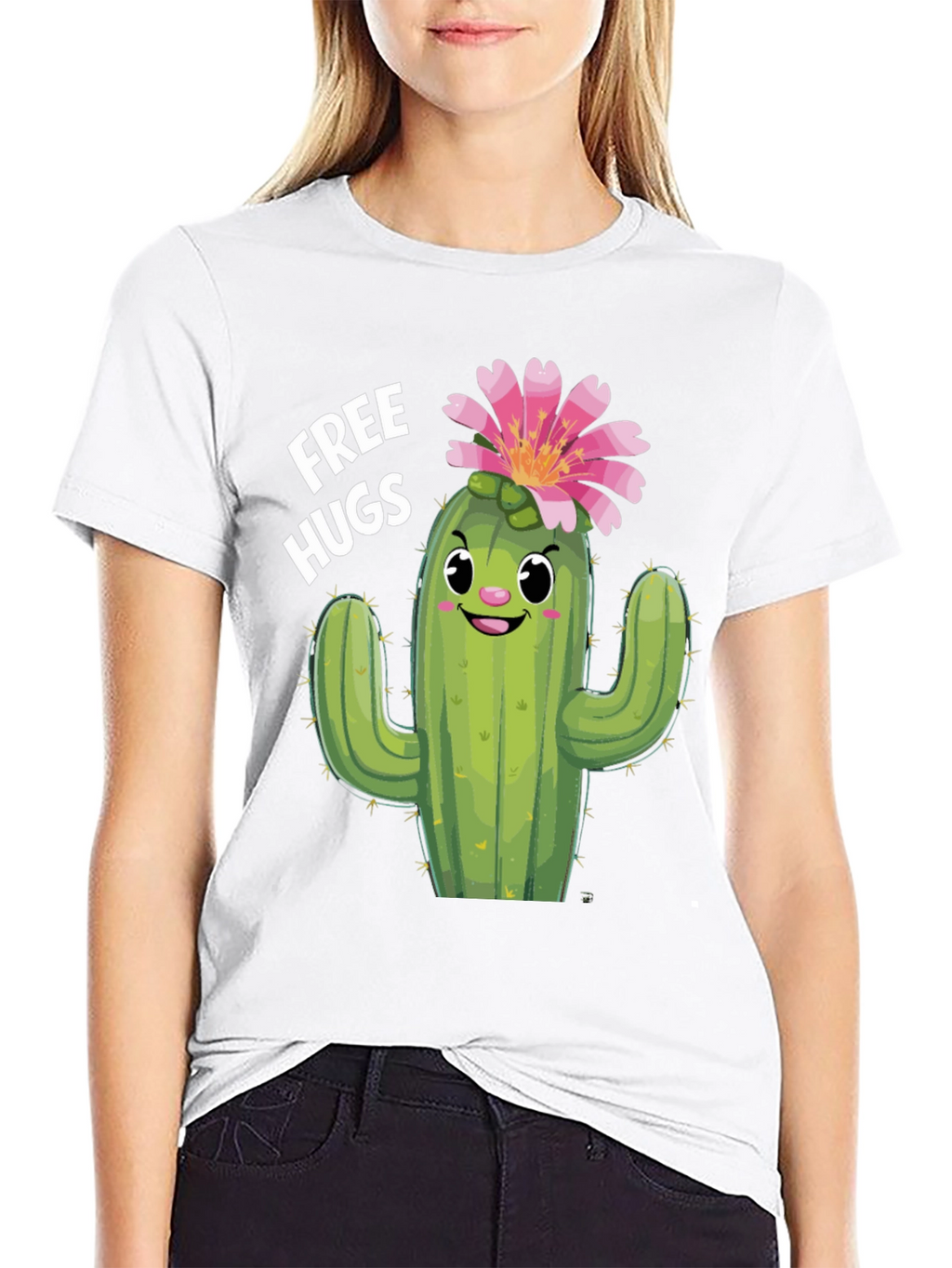 Cactus Hugs T-Shirt - Funny Graphic Tee
