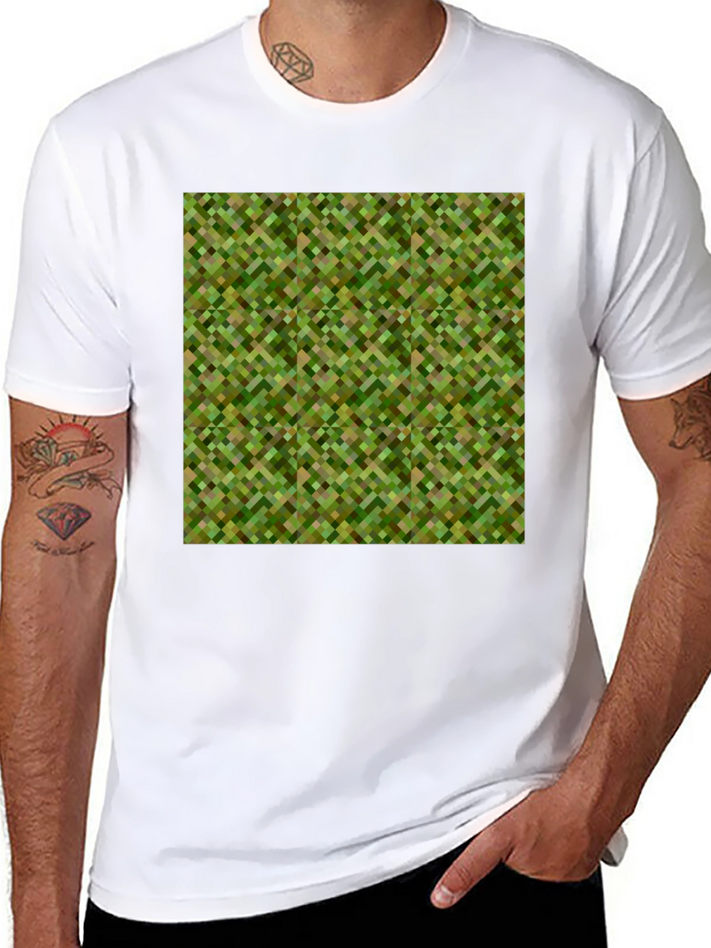 Pixelated Camo T-Shirt
