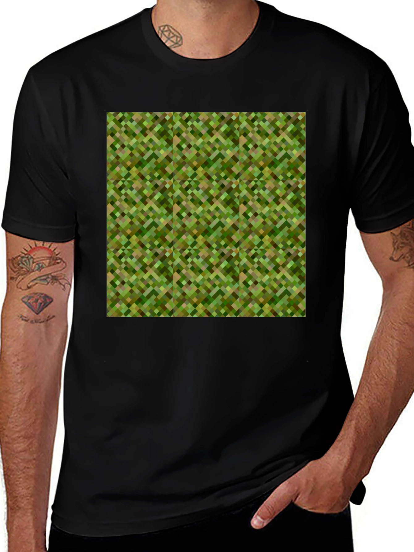 Pixelated Camo T-Shirt
