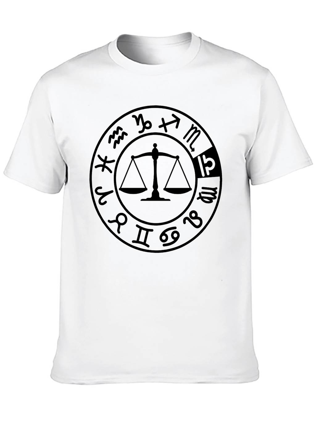 Zodiac Libra T-Shirt - Stylish Astrology Graphic Tee