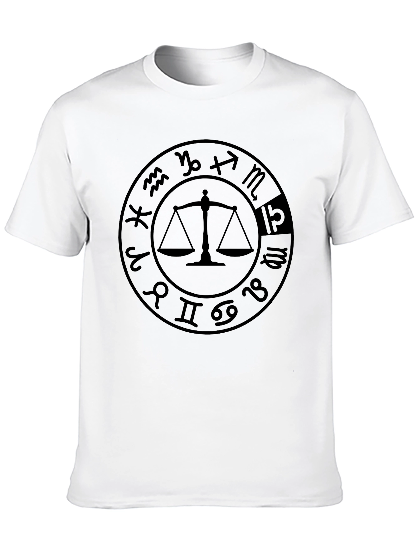 Zodiac Libra T-Shirt - Stylish Astrology Graphic Tee