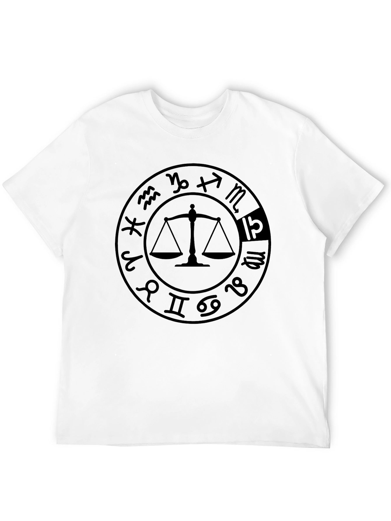 Zodiac Libra T-Shirt - Stylish Astrology Graphic Tee