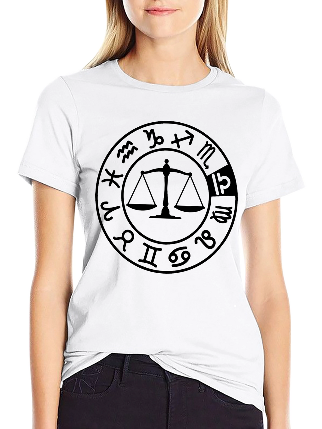 Zodiac Libra T-Shirt - Stylish Astrology Graphic Tee