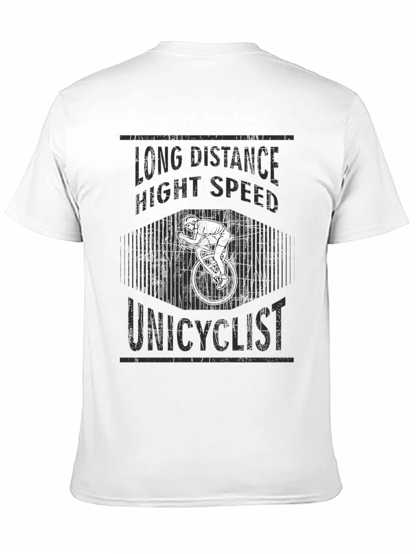 Unicyclist Long Distance High Speed T-Shirt