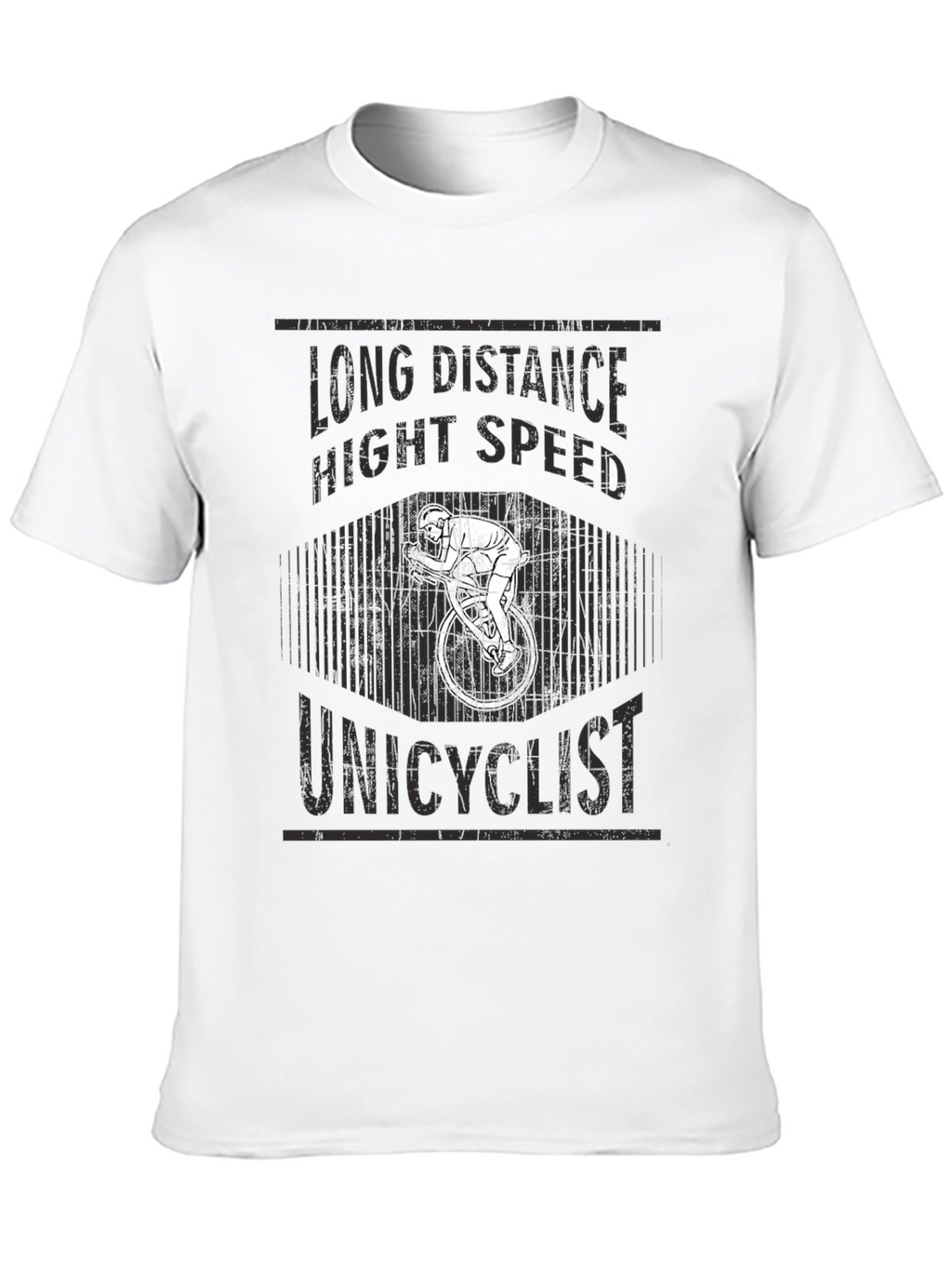 Unicyclist Long Distance High Speed T-Shirt