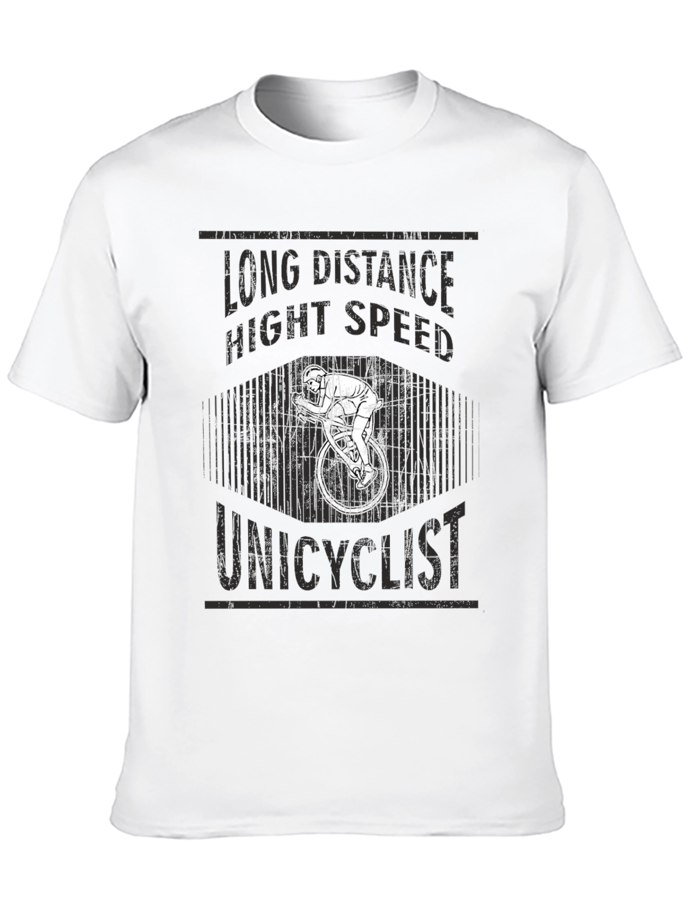 Unicyclist Long Distance High Speed T-Shirt