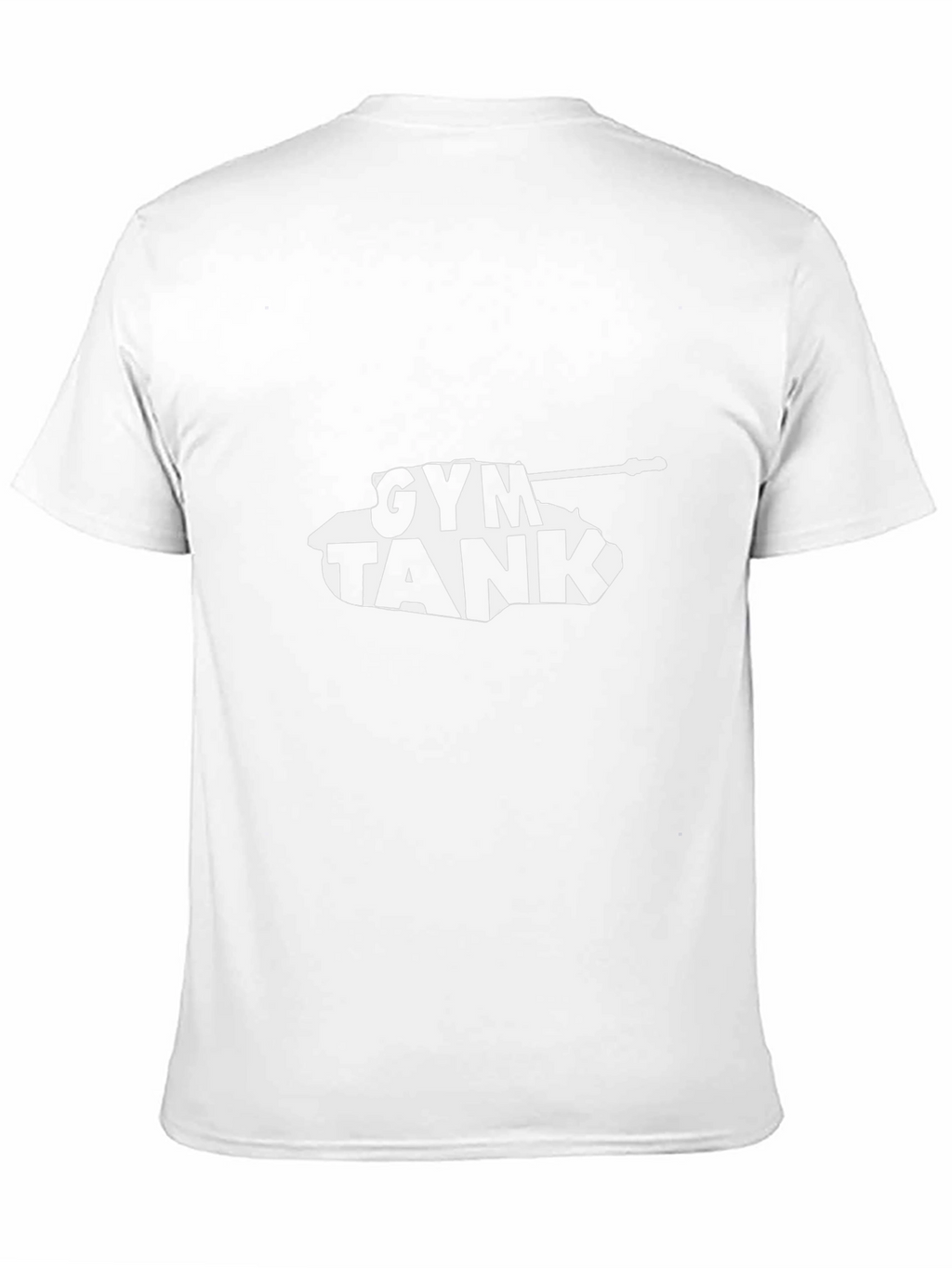 Gym Tank T-Shirt - Black Graphic Tee