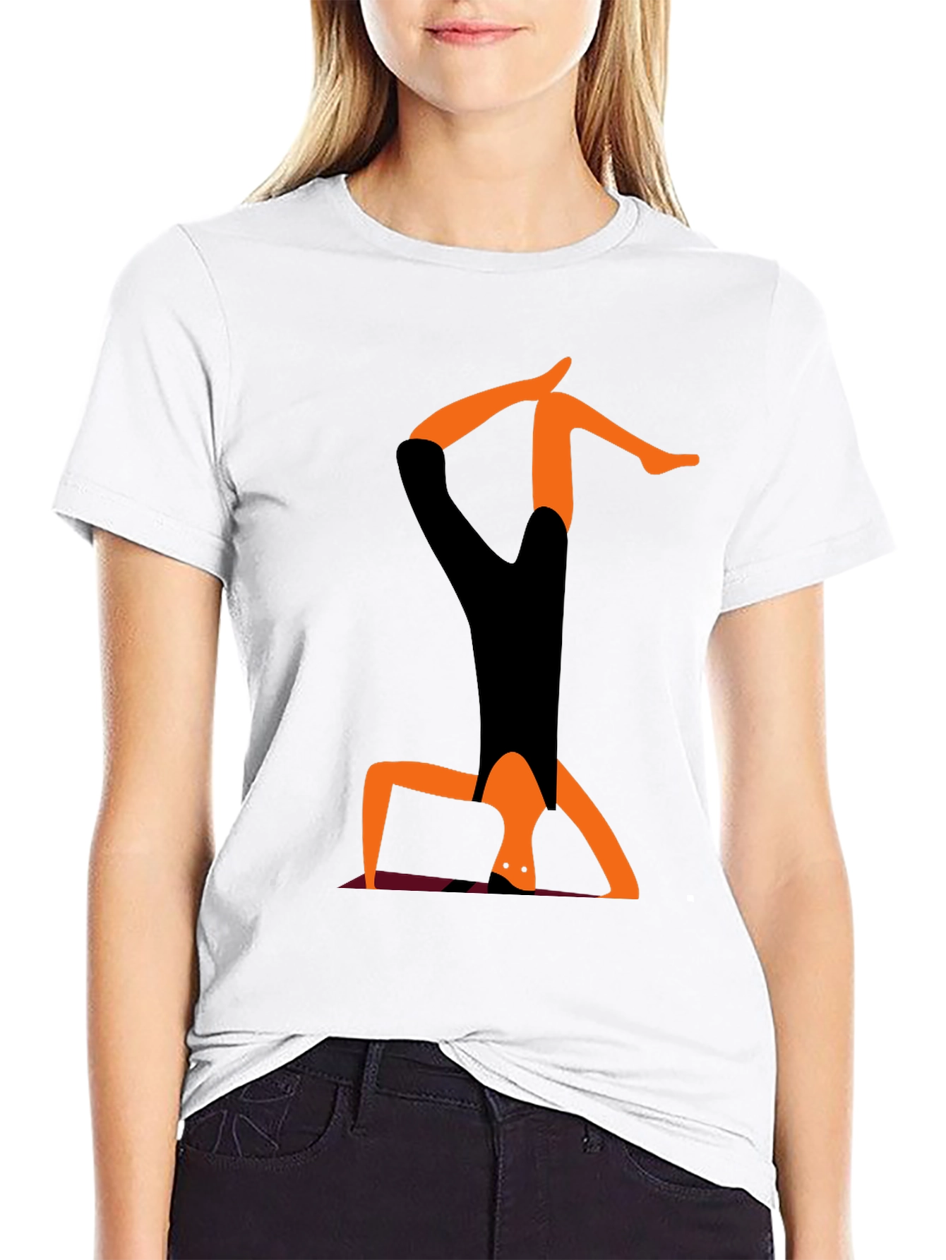 Yoga Pose Graphic T-Shirt - Unisex Tee
