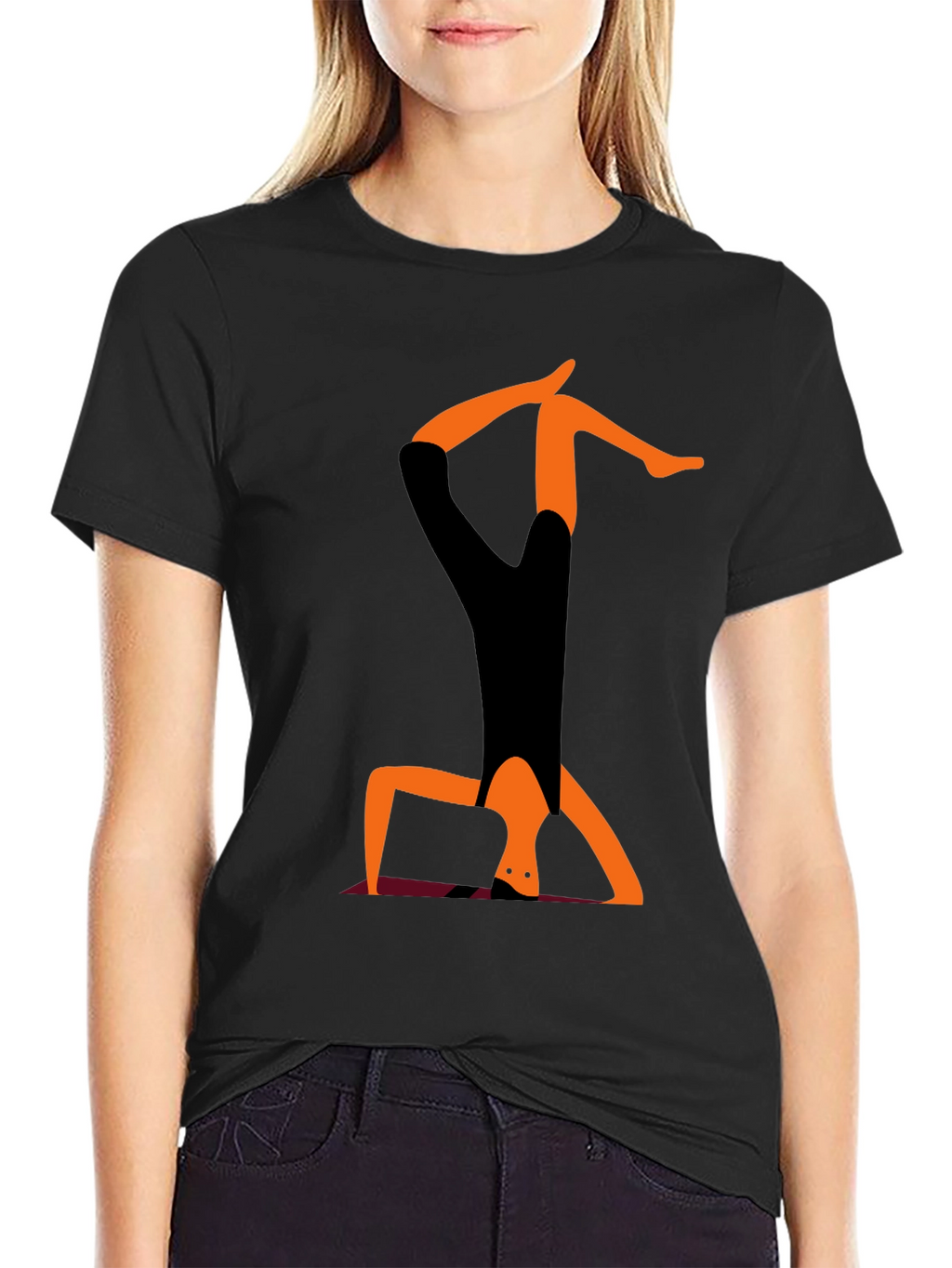 Yoga Pose Graphic T-Shirt - Unisex Tee