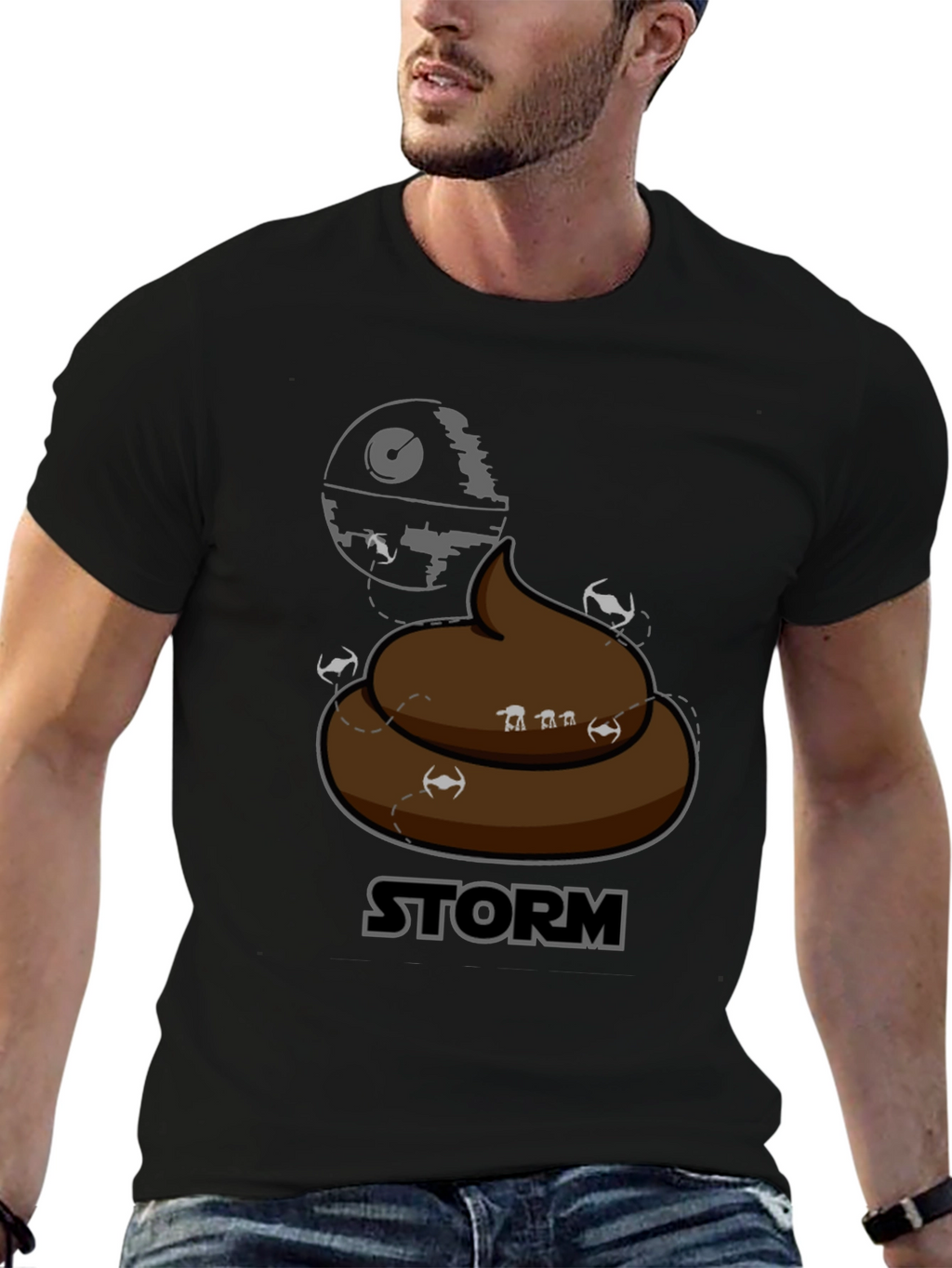 Storm Pooper T-Shirt - Star Wars Parody Tee