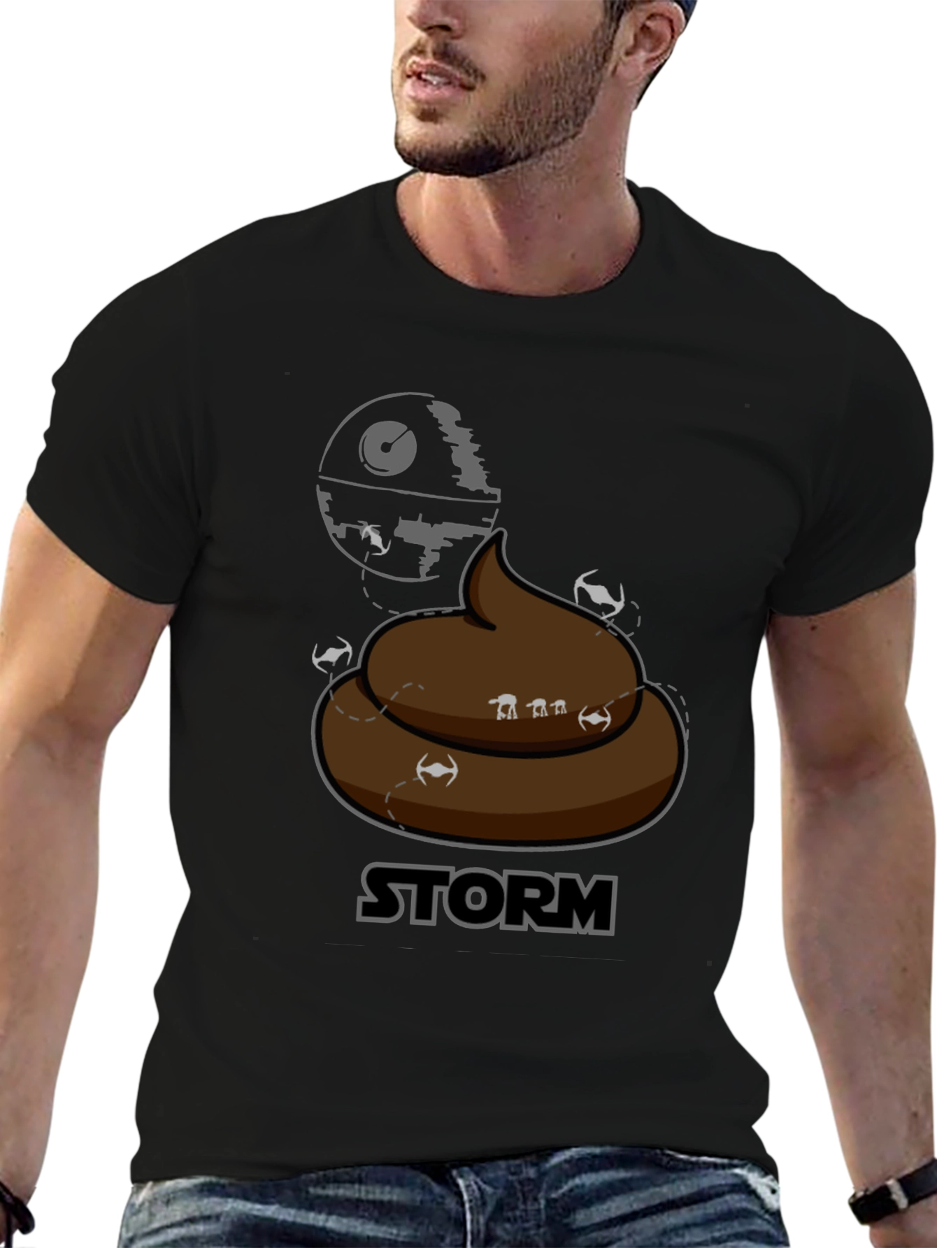Storm Pooper T-Shirt - Star Wars Parody Tee