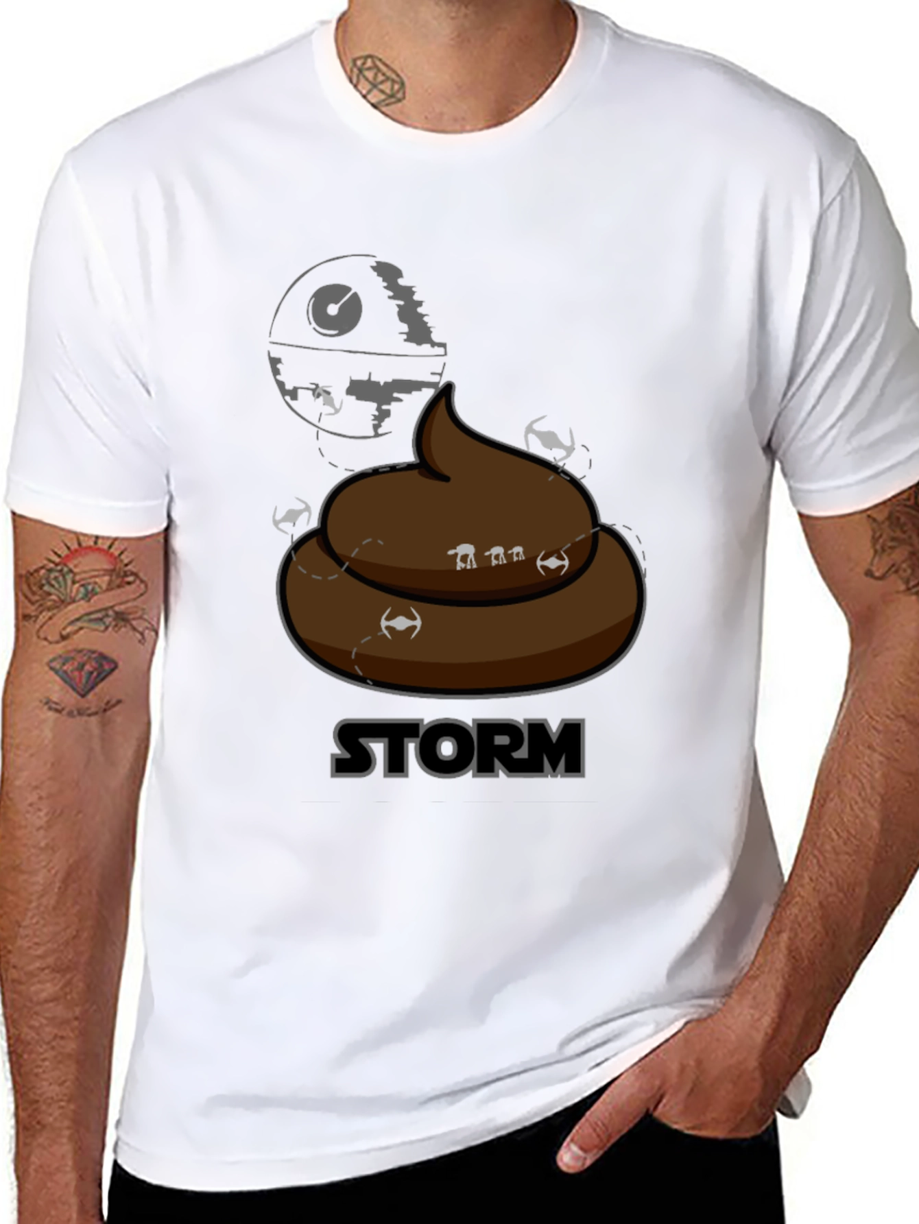 Storm Pooper T-Shirt - Star Wars Parody Tee