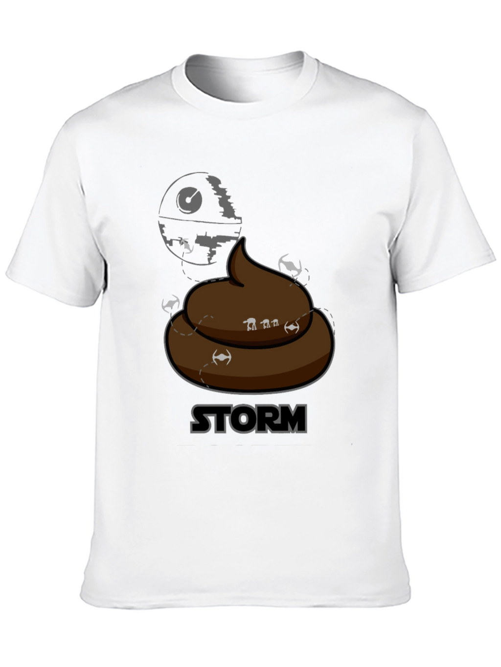 Storm Pooper T-Shirt - Star Wars Parody Tee