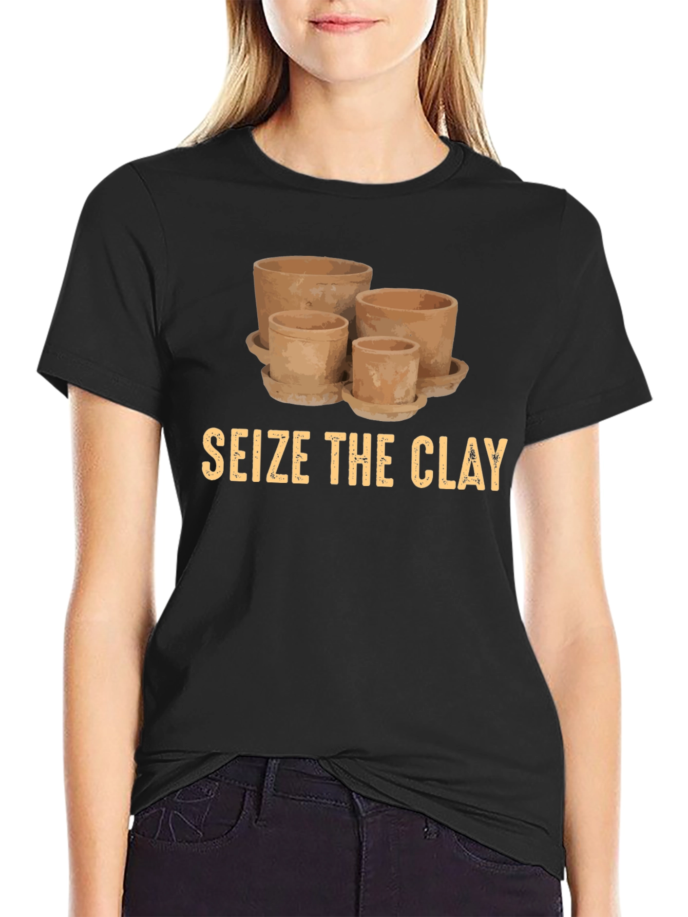 Seize the Clay T-Shirt - Pottery Lover Tee