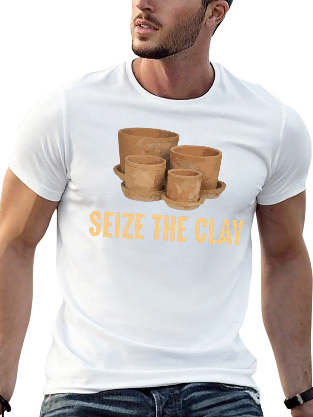 Seize the Clay T-Shirt - Pottery Lover Tee
