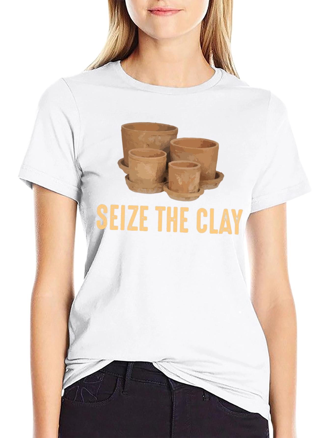 Seize the Clay T-Shirt - Pottery Lover Tee
