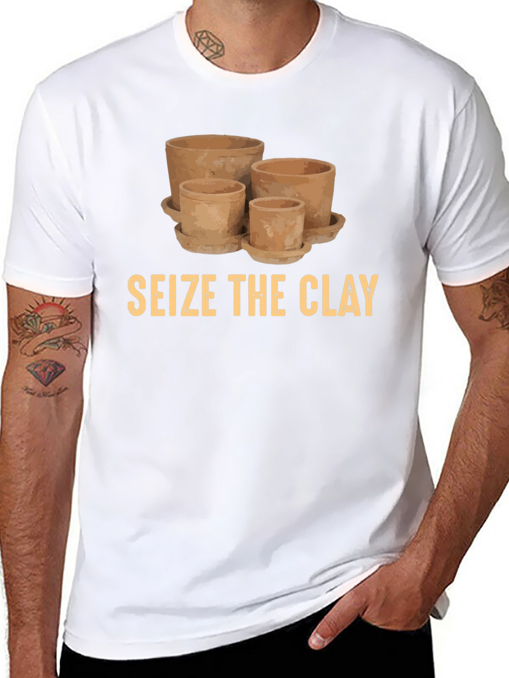 Seize the Clay T-Shirt - Pottery Lover Tee
