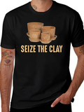Seize the Clay T-Shirt - Pottery Lover Tee