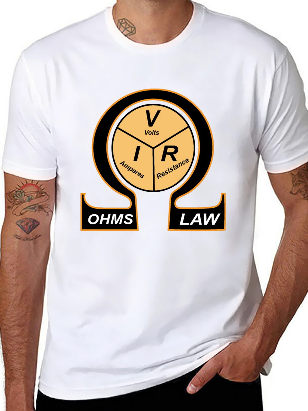 Ohms Law T-Shirt - Electrical Engineering Tee
